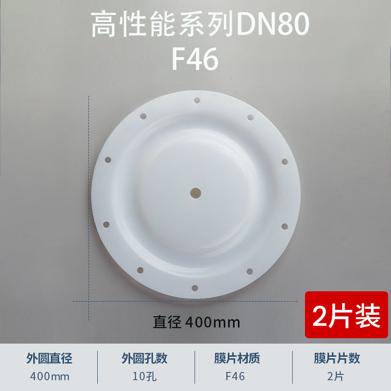 400mm 10孔特氟龍F46膜片
